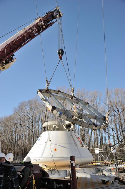NASA image: ORION Project-(SPLASH) Structural Passive Landing Attenuation fo