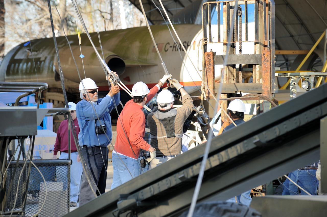 ORION Project-(SPLASH) Structural Passive Landing Attenuation for Survivability of Human Crew (BTA) Boiler Plate Test Article Water Impact Test-PIT  Test-2 Tested at the Hydro Impact Basin at the Landing and Impact Research Facility (Gantry)