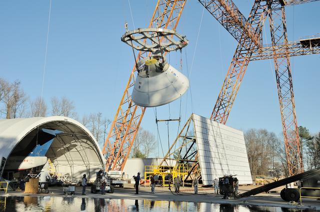 NASA image: ORION Project-(SPLASH) Structural Passive Landing Attenuation fo