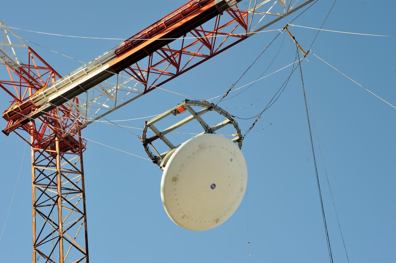 ORION Project-(SPLASH) Structural Passive Landing Attenuation for Survivability of Human Crew (BTA) Boiler Plate Test Article Water Impact Test-PIT  Test-2 Tested at the Hydro Impact Basin at the Landing and Impact Research Facility (Gantry)