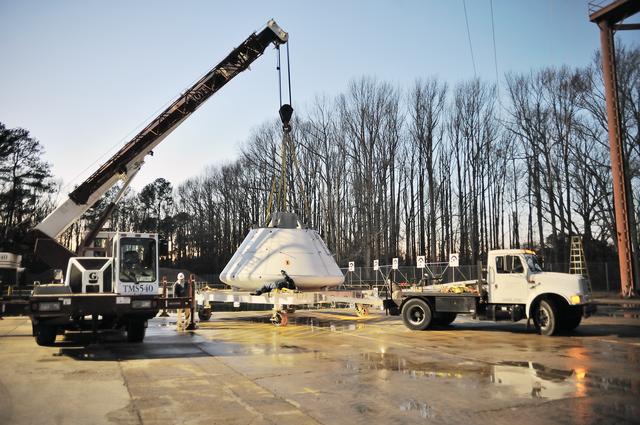 NASA image: ORION Project-(SPLASH) Structural Passive Landing Attenuation fo