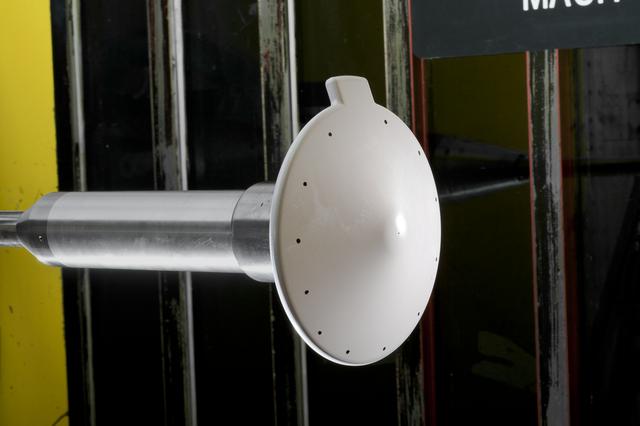NASA image: Test 1875 in Unitary Plan Wind Tunnel (UPWT) HIADS TTPM