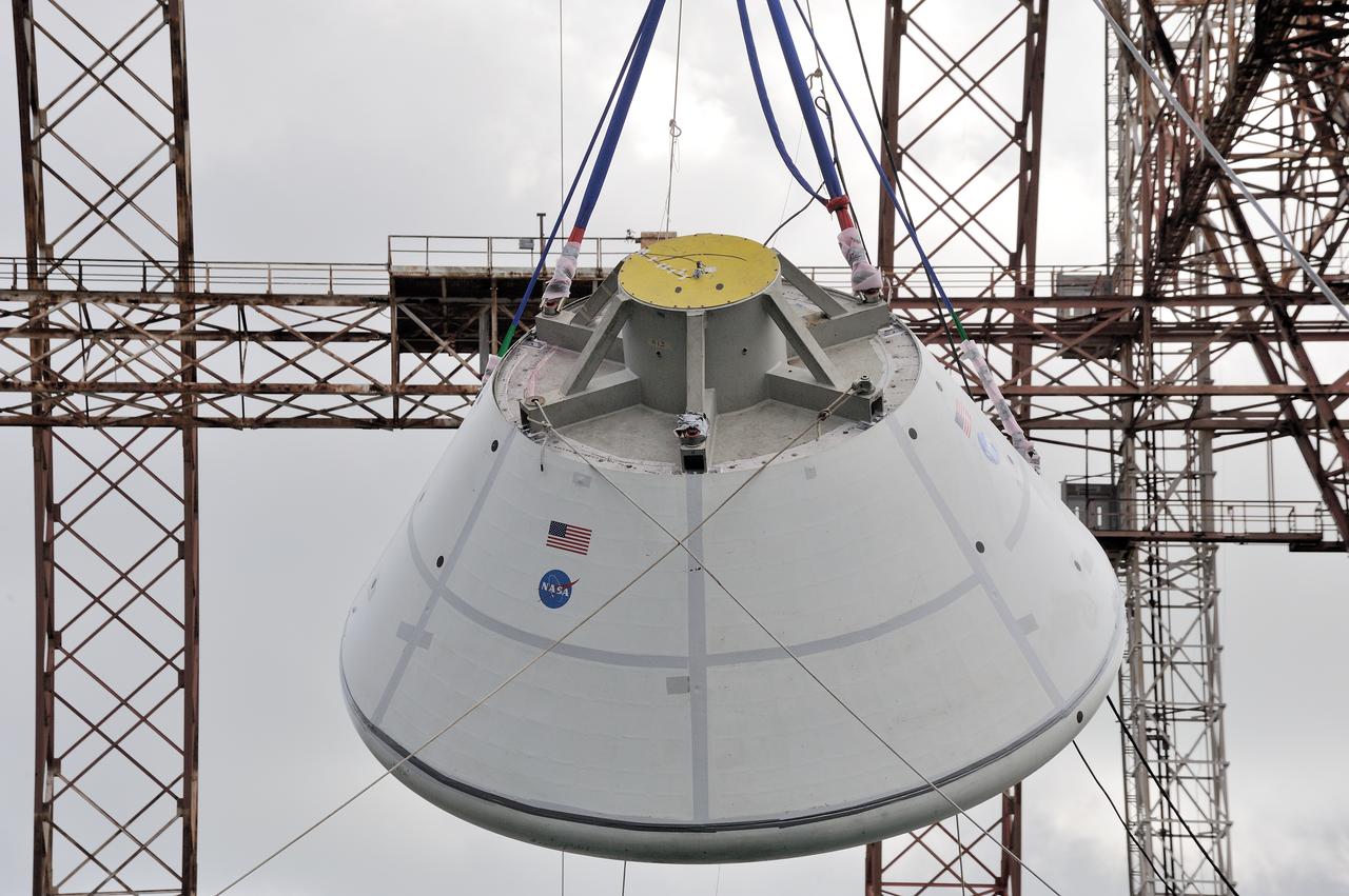 SPLASH BTA Phase 2 Vertical Tests 9: Documentation of preparation, set up and results of full scale BTA (Boilerplate Test Article) vertical drop test series performed in 2012 at the LaRC Hydro Impact Basin (HIB)