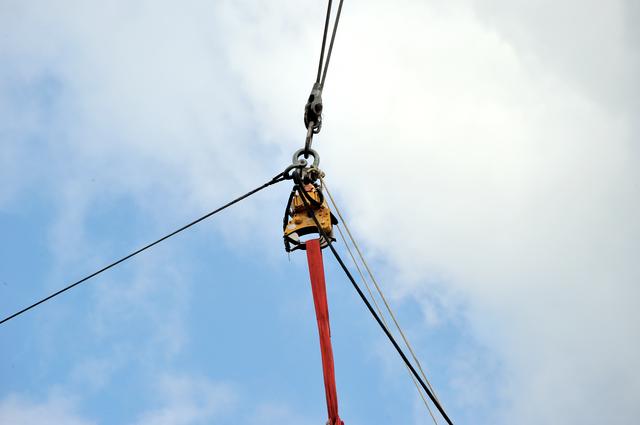 NASA image: Orion SPLASH BTA Phase 2 Vertical Tests 9: at NASA Langley Resea