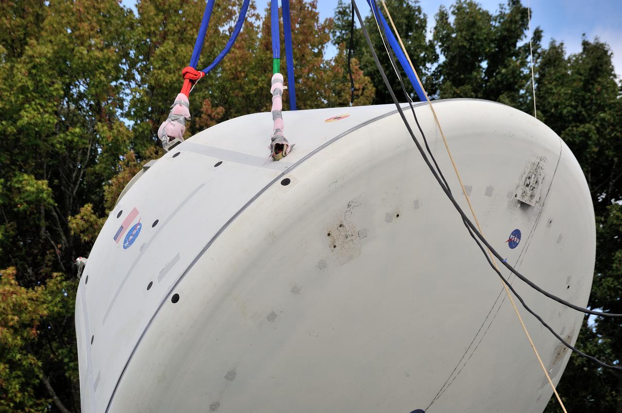 SPLASH BTA Phase 2 Vertical Tests 9: Documentation of preparation, set up and results of full scale BTA (Boilerplate Test Article) vertical drop test series performed in 2012 at the LaRC Hydro Impact Basin (HIB)