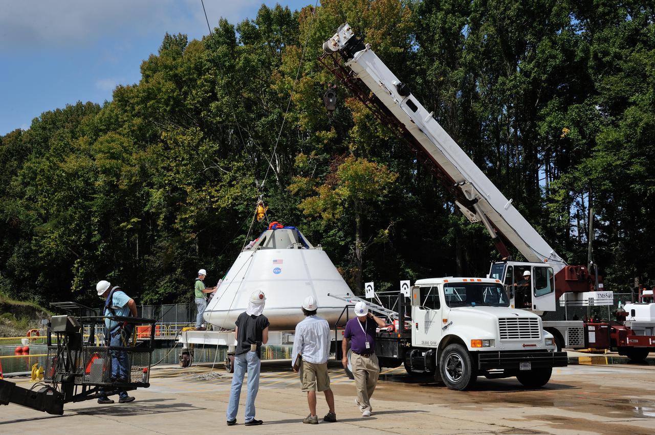 SPLASH BTA Phase 2 Vertical Tests 9: Documentation of preparation, set up and results of full scale BTA (Boilerplate Test Article) vertical drop test series performed in 2012 at the LaRC Hydro Impact Basin (HIB) 