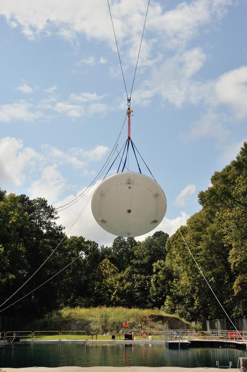 SPLASH BTA Phase 2 Vertical Tests 9: Documentation of preparation, set up and results of full scale BTA (Boilerplate Test Article) vertical drop test series performed in 2012 at the LaRC Hydro Impact Basin (HIB) 