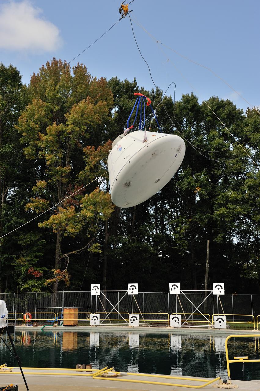 SPLASH BTA Phase 2 Vertical Tests 9: Documentation of preparation, set up and results of full scale BTA (Boilerplate Test Article) vertical drop test series performed in 2012 at the LaRC Hydro Impact Basin (HIB) 
