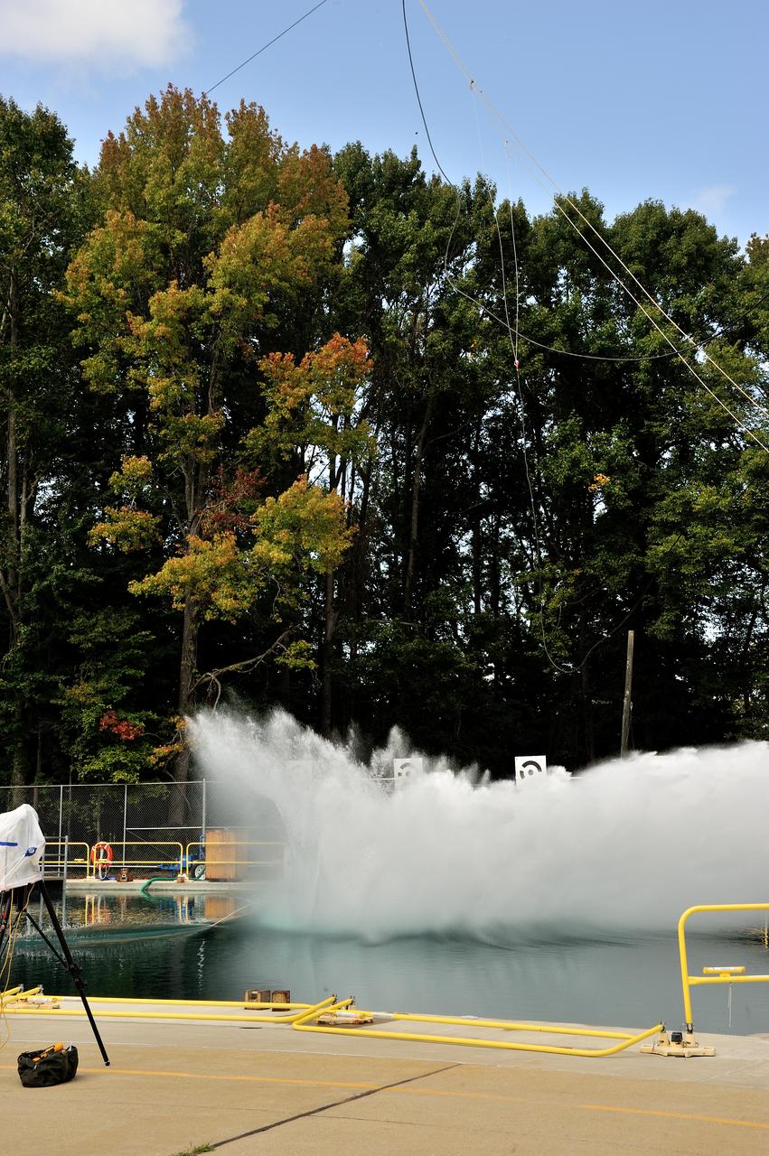 SPLASH BTA Phase 2 Vertical Tests 9: Documentation of preparation, set up and results of full scale BTA (Boilerplate Test Article) vertical drop test series performed in 2012 at the LaRC Hydro Impact Basin (HIB) 