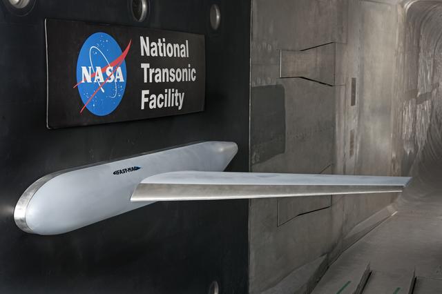 NASA image: (NTF) National Transonic Facility Test 213-SFW Flow Control II, 