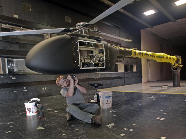 Helicopter Active Flow Control Tests in the 14x22 Subsonic Wind 