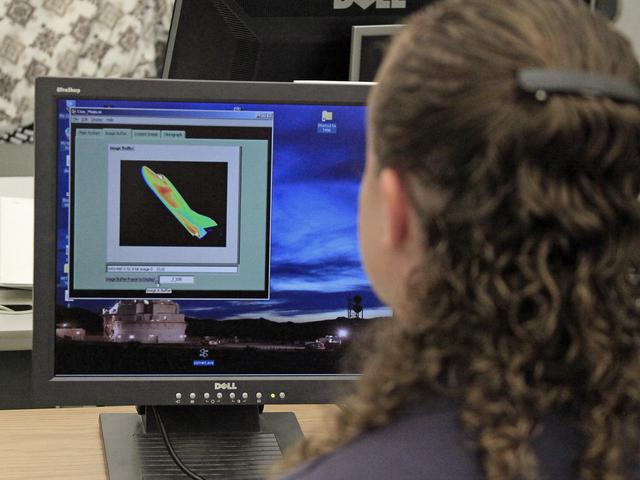 NASA image: Dream Chaser Model Being Tested at Langley Research Center (LaRC