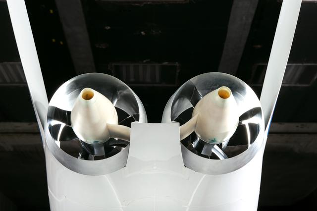 NASA image: MIT N+3 D8 1/11 Scale Model in the 14x22 Foot Subsonic Tunnel 