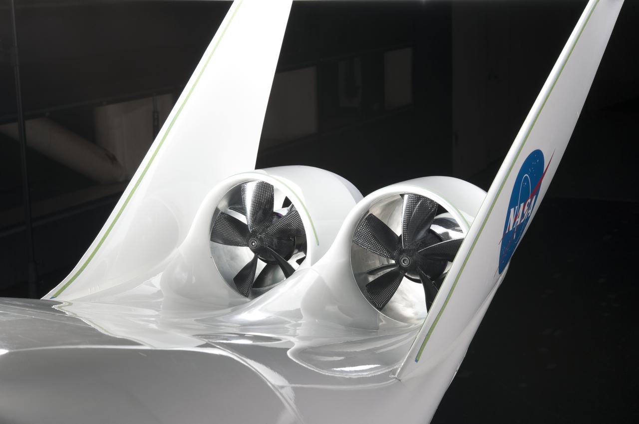 Doublebubble MIT N+3 D8 1/11 Scale Model in the 14x22 Foot Subsonic Tunnel 