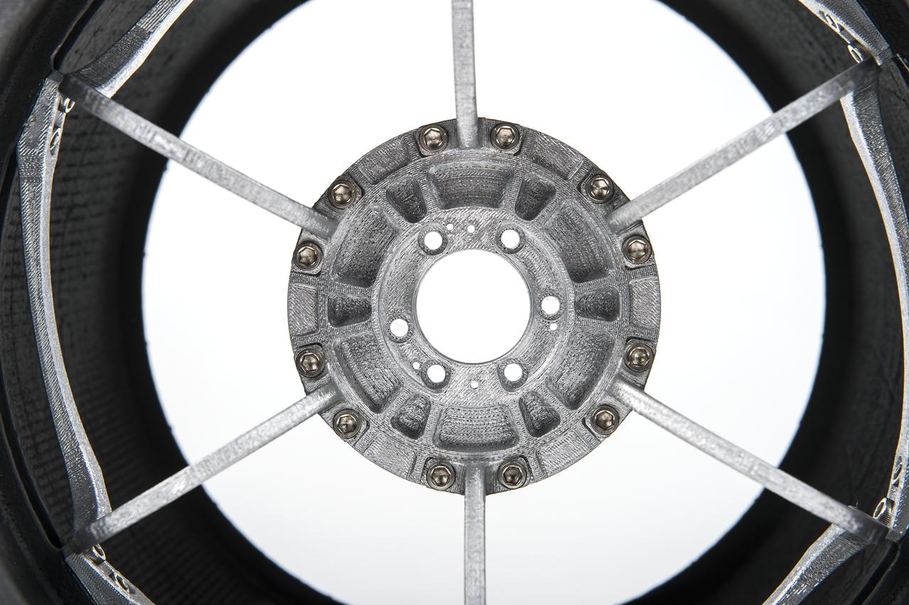 Mars Curiosity Wheel Mock-up