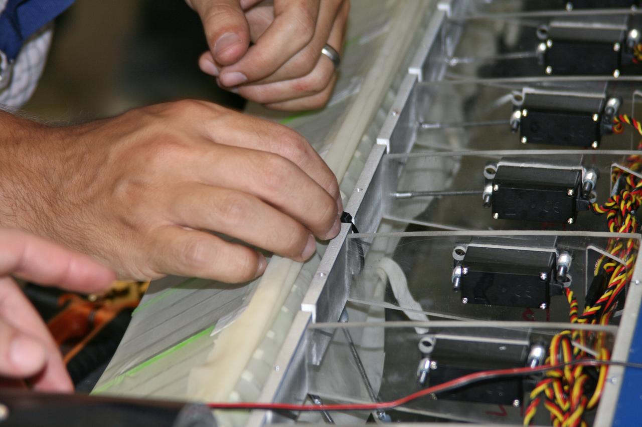 Aeronautic Academy Continuous Trailing Edge Flap