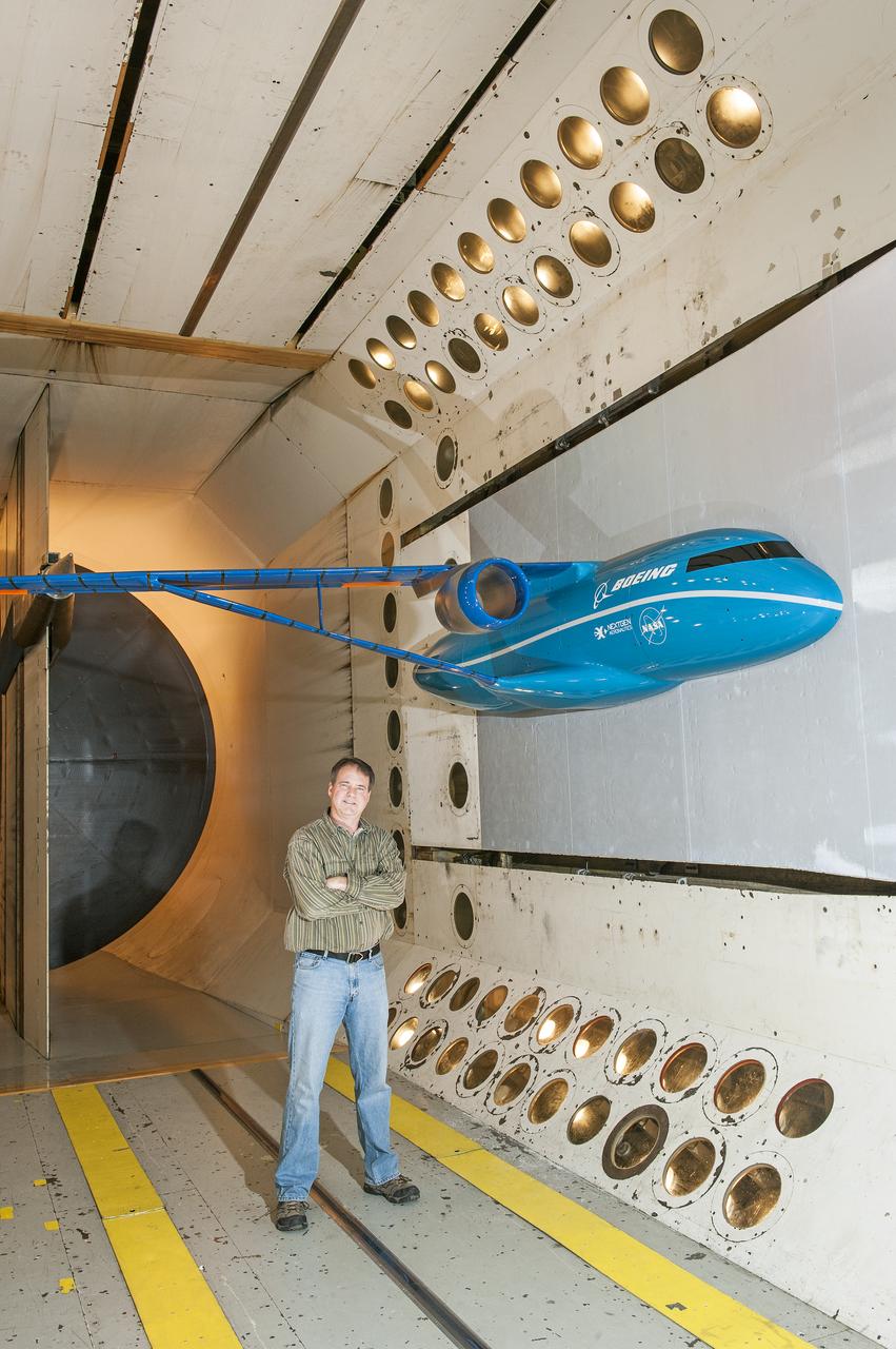 Boeing Subsonic Ultra Green Aircraft Research (SUGAR) Subsonic Fixed Wing in the (TDT) 16 Foot Transonic Dynamics Tunnel facility 648 
