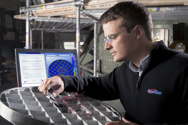 NASA image: (NESC) NASA Engineering and Safety Center Orion Heat Shield Carr