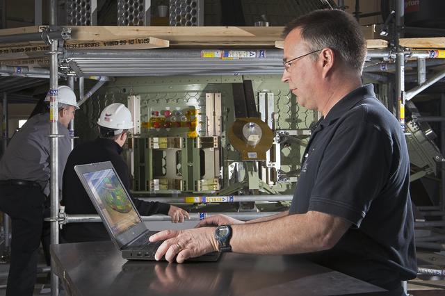 NASA image: (NESC) NASA Engineering and Safety Center Orion Heat Shield Carr