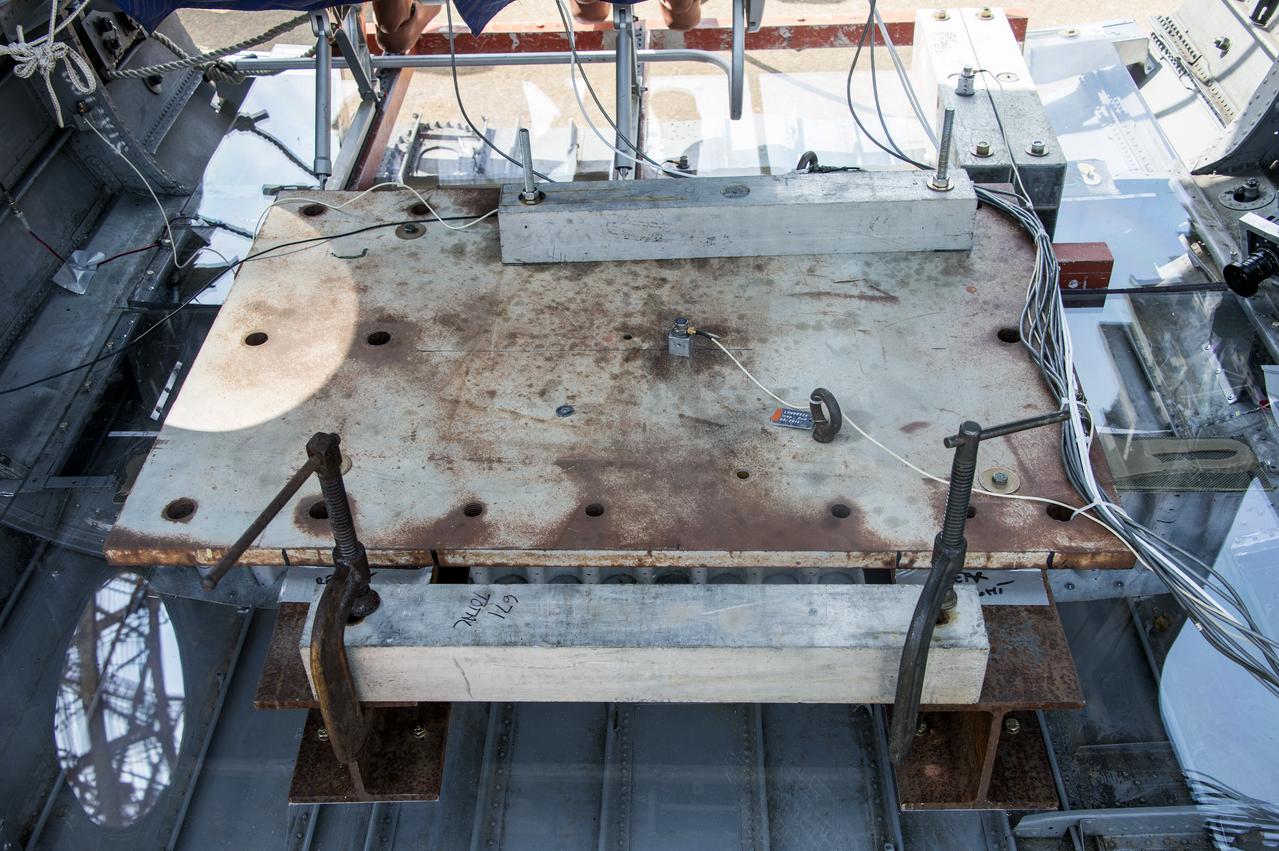  TRACT 2 Frame Drop Test AT NASA Langley Research Center's Landing and Impact Research (LandIR) Facility