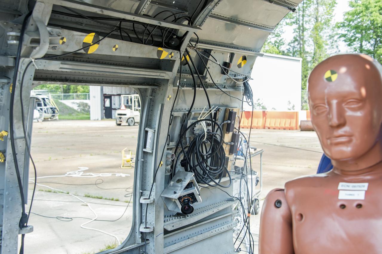 TRACT 2 Frame Drop Test AT NASA Langley Research Center's Landing and Impact Research (LandIR) Facility