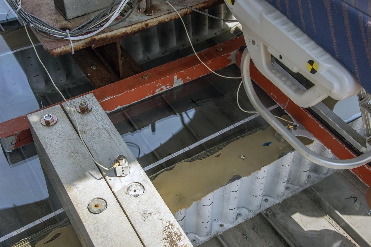  TRACT 2 Frame Drop Test AT NASA Langley Research Center's Landing and Impact Research (LandIR) Facility