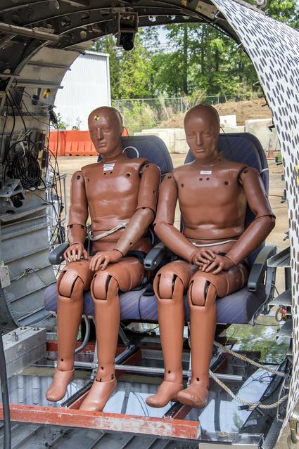 NASA image: TRACT 2 Frame Drop Test AT NASA Langley Research Center's Landin