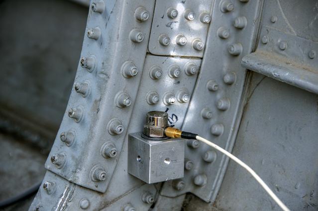 NASA image: TRACT 2 Frame Drop Test AT NASA Langley Research Center's Landin