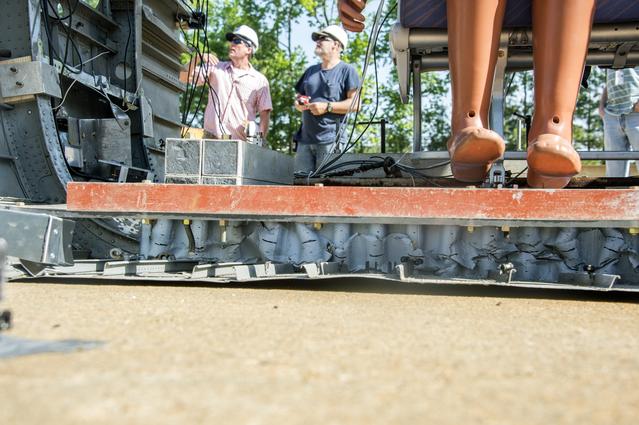 NASA image: TRACT 2 Frame Drop Test AT NASA Langley Research Center's Landin