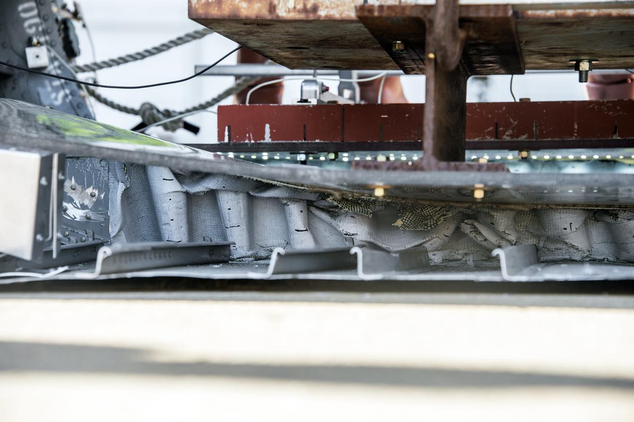 (Tract)2 Transport Rotorcraft Airframe Crash Testbed; Full Frame Drop Test: rotary wing crash worthiness, impact research at NASA Langley Research Center's Landing and Impact Research (LandIR) Facility   Building 1297