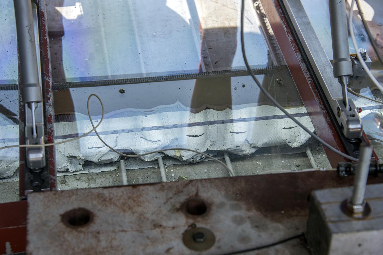 (Tract)2 Transport Rotorcraft Airframe Crash Testbed; Full Frame Drop Test: rotary wing crash worthiness, impact research at NASA Langley Research Center's Landing and Impact Research (LandIR) Facility   Building 1297