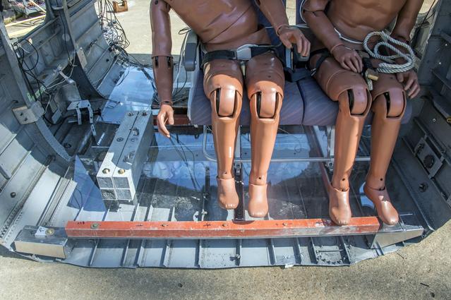 NASA image: TRACT 2 Frame Drop Test AT NASA Langley Research Center's Landin