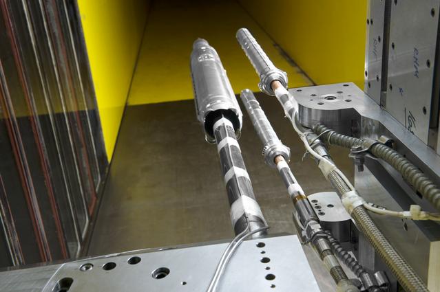 NASA image: The Unitary Plan Wind Tunnel(UPWT) Test 1891 Space Launch System