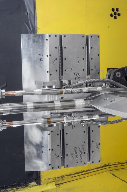 NASA image: The Unitary Plan Wind Tunnel(UPWT) Test 1891 Space Launch System