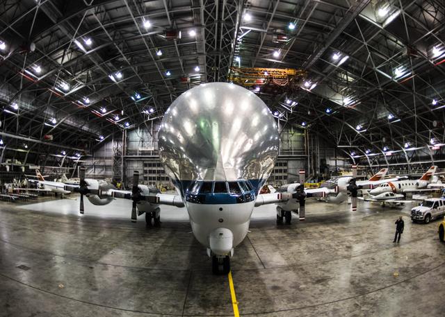 NASA image: Super Guppy arrival and (MBB) Multi-Bay Box Delivery ; Super Gup