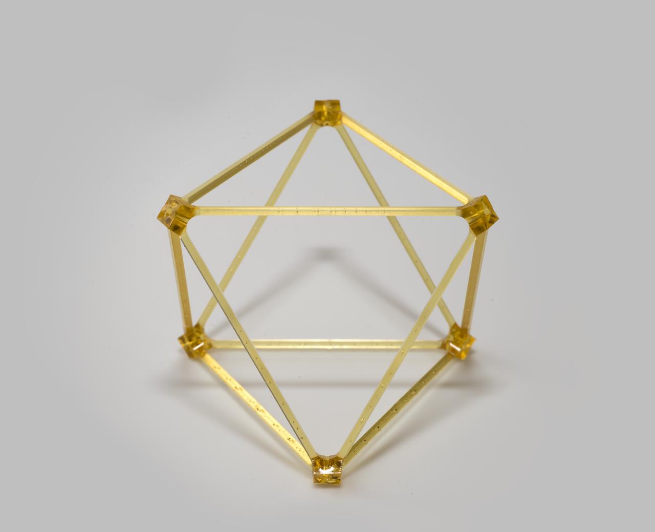 Mission Adaptive Digital Composite Aerostructure Technologies (MADCAT) model in the 14x22 test section.  Interior of structure. For more information go to NASA.gov article. April 3, 2019 "What is MADCAT?" Flexing Wings for Efficient Flight