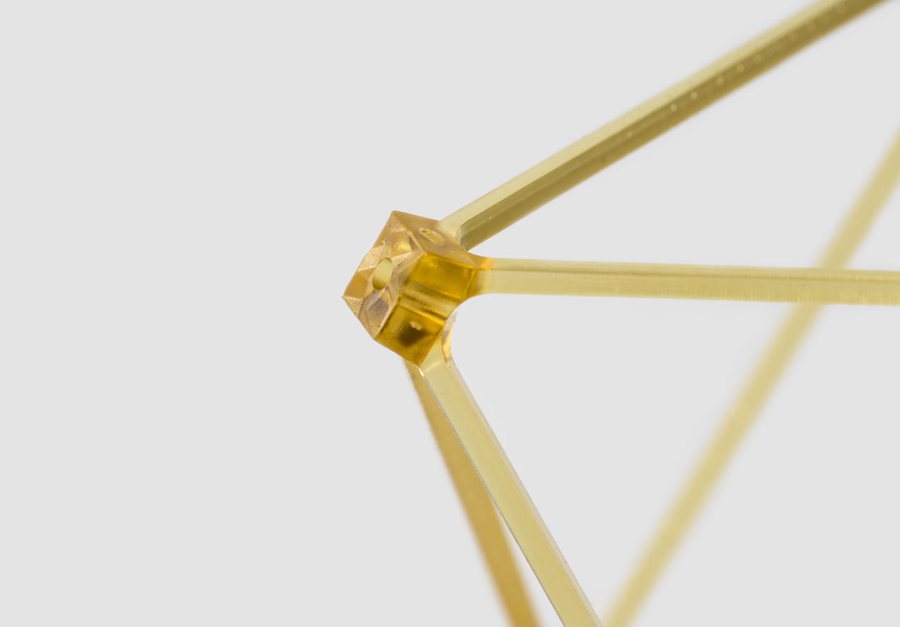 Mission Adaptive Digital Composite Aerostructure Technologies (MADCAT) model in the 14x22 test section. Interior of Structure. For more information go to NASA.gov article. April 3, 2019 "What is MADCAT?" Flexing Wings for Efficient Flight