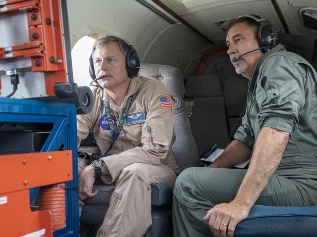 NASA image: Testing of the External Vision System (XVS) Software on the B200 King Air