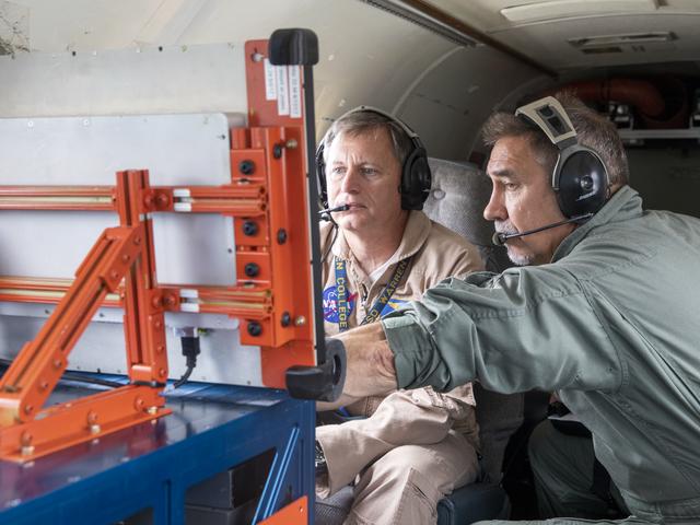 NASA image: Testing of the External Vision System (XVS) Software on the B200 King Air