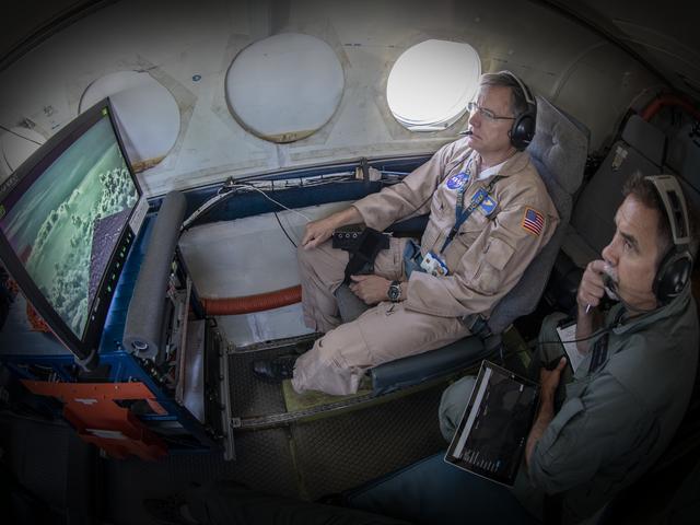 NASA image: Testing of the External Vision System (XVS) Software on the B200 King Air