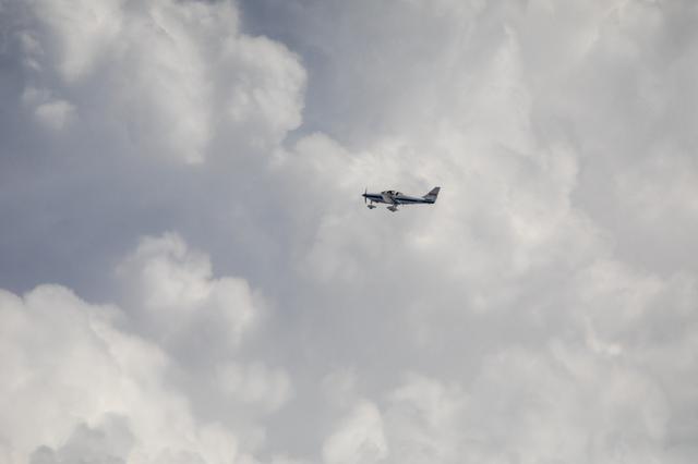 NASA image: Testing of the External Vision System (XVS) Software on the B200 King Air