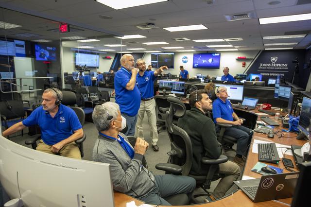 NASA’s Double Asteroid Redirection Test (DART) command team at