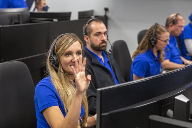 NASA image: NASA’s Double Asteroid Redirection Test (DART) command team at Johns Hopkins University
