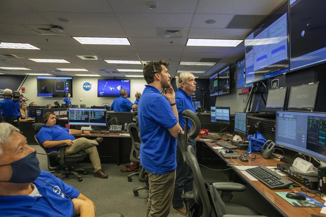 NASA image: NASA’s Double Asteroid Redirection Test (DART) command team at Johns Hopkins University