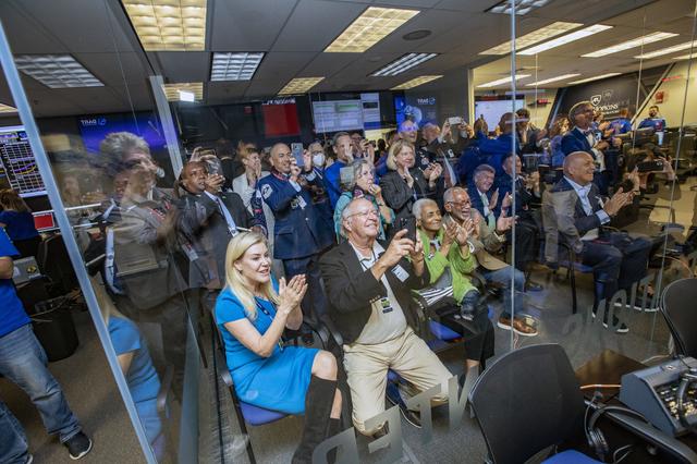 NASA image: NASA’s Double Asteroid Redirection Test (DART) command team at Johns Hopkins University