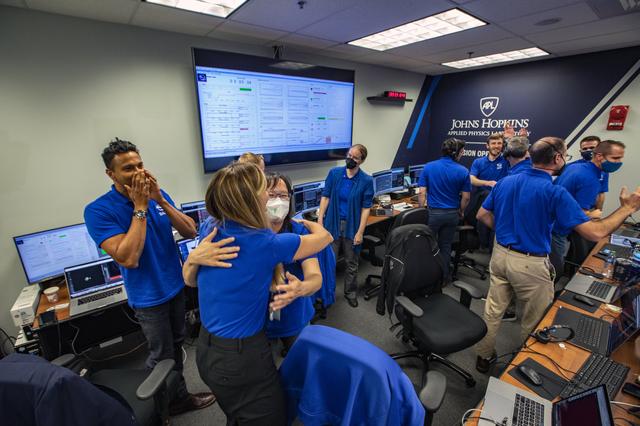 NASA’s Double Asteroid Redirection Test (DART) command team at Johns Hopkins University