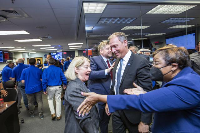 NASA image: NASA’s Double Asteroid Redirection Test (DART) command team at Johns Hopkins University