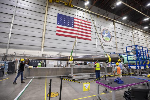 SEG 230 Nose - Craned Onto Tooling