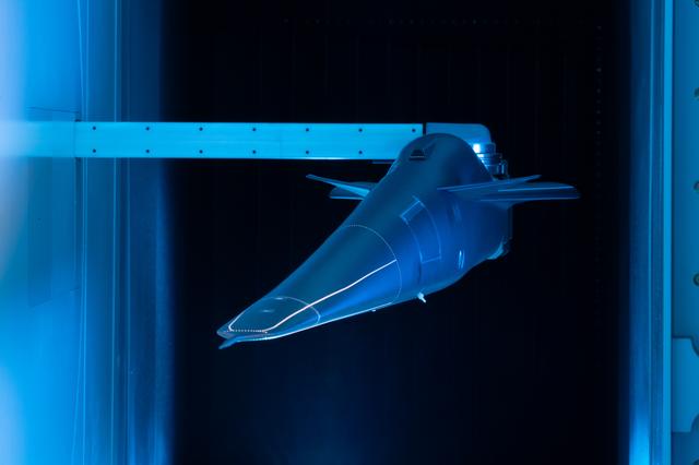 NASA image: Forebody and Nose - Windtunnel Testing