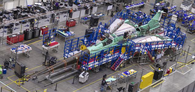Manufacturing Area From Above
